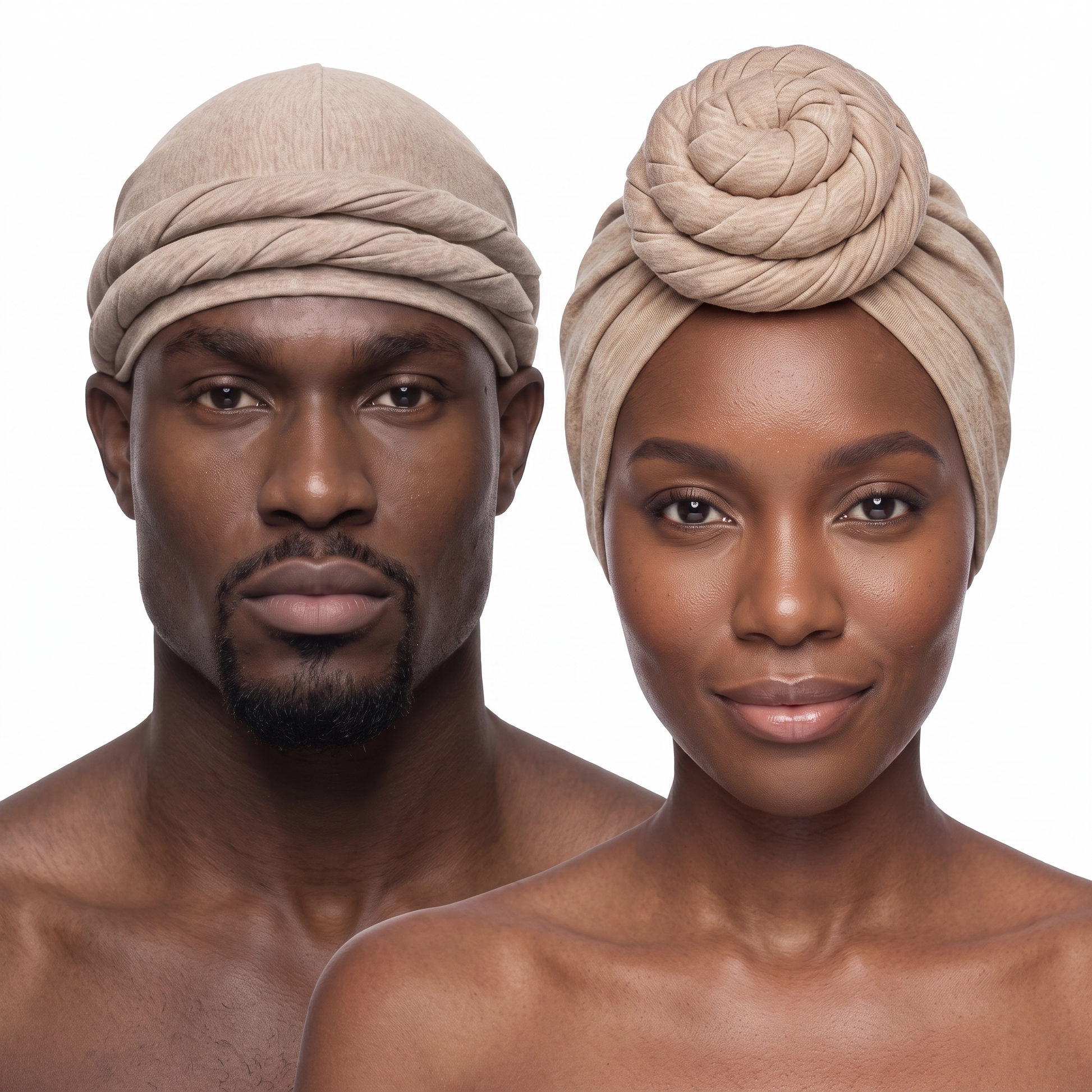 Sand Turban and Knot Pro bundle - his and hers - JagRags