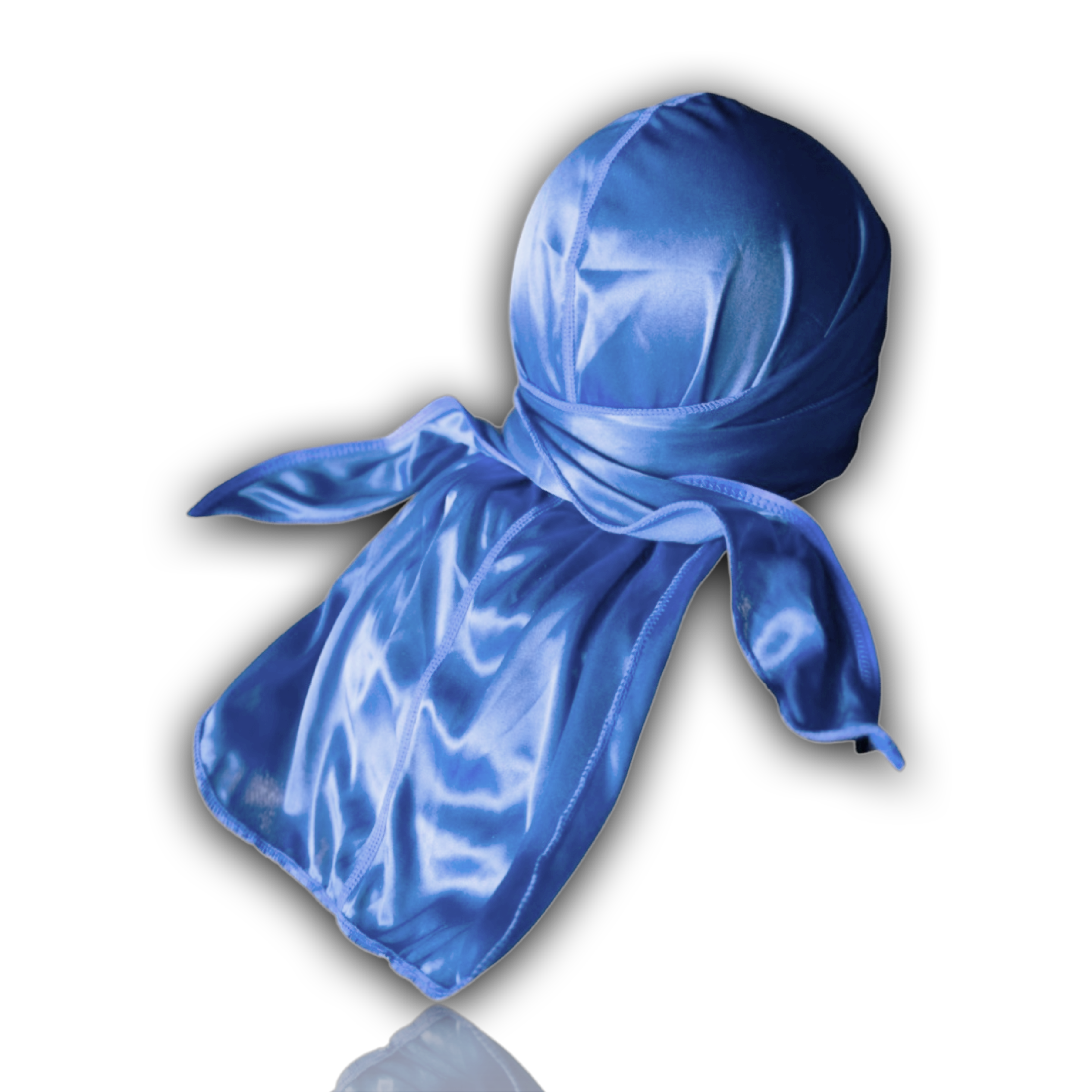 Athletic Blue Silky Durag