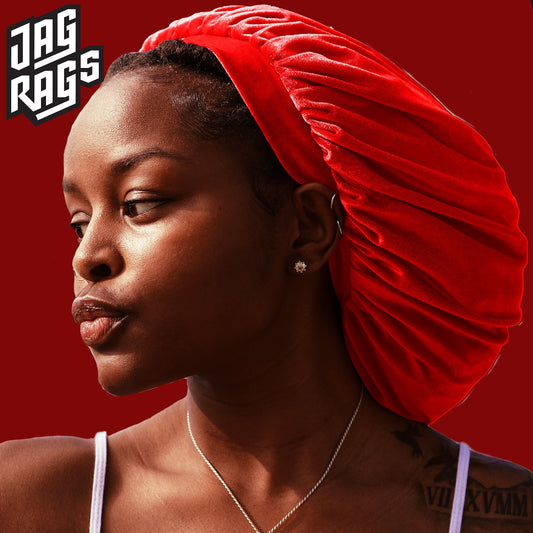 Velvet "Red" Bonnet - shopjagrags