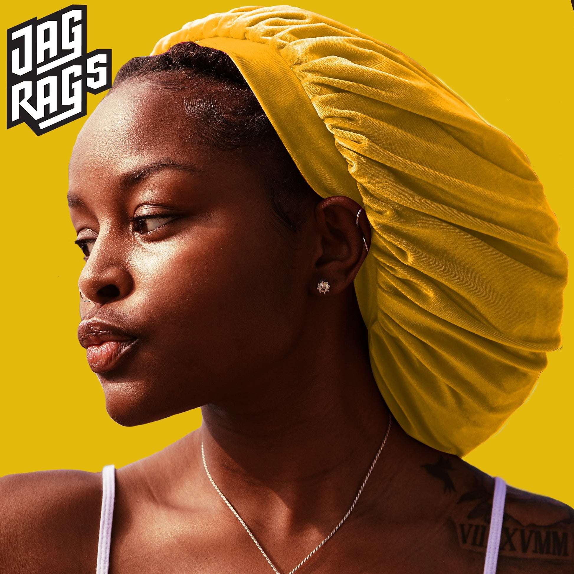 Velvet "Yellow" Bonnet - shopjagrags