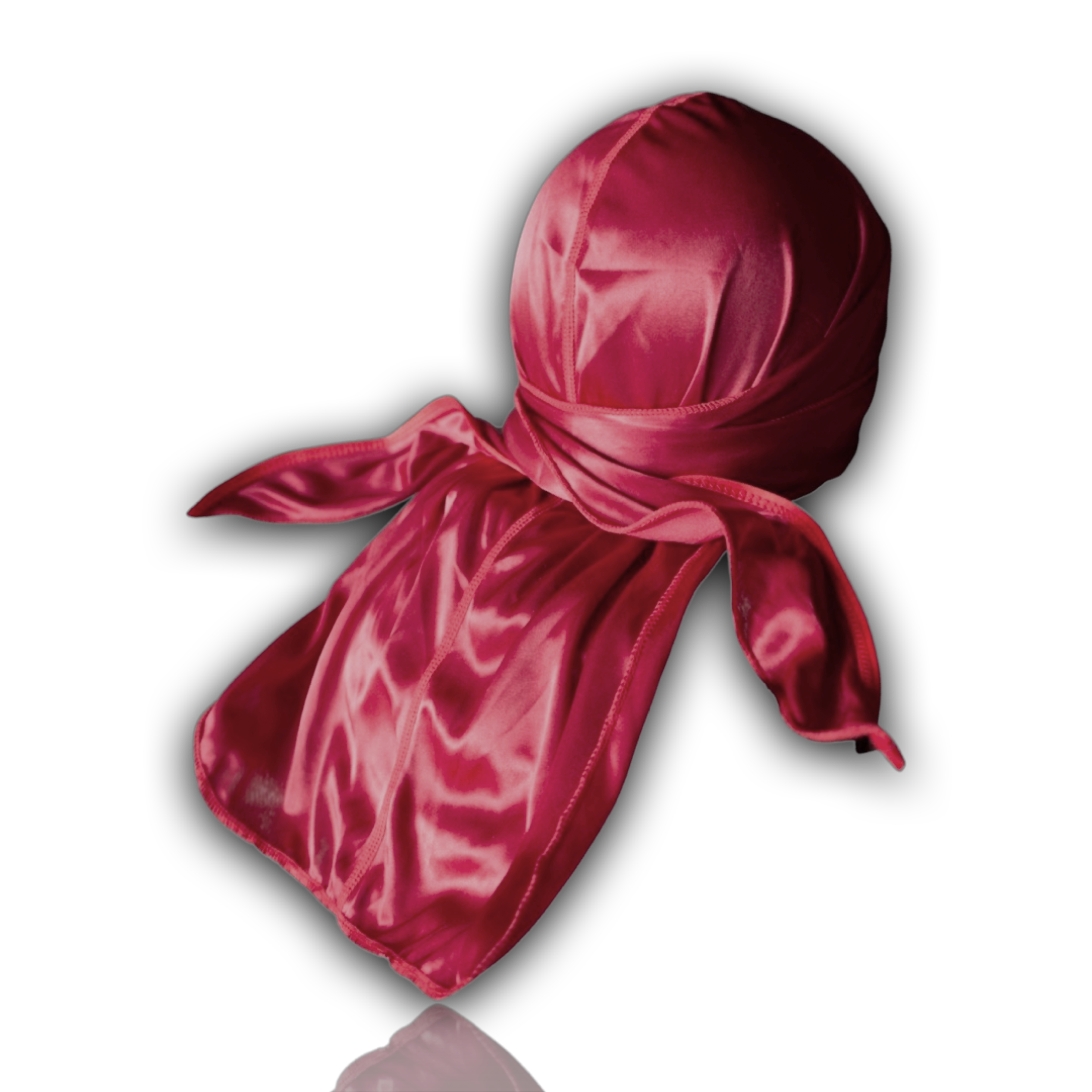 Athletic Dark Red Silky Durag