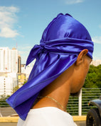 Premium Silk Durag Persian Blue