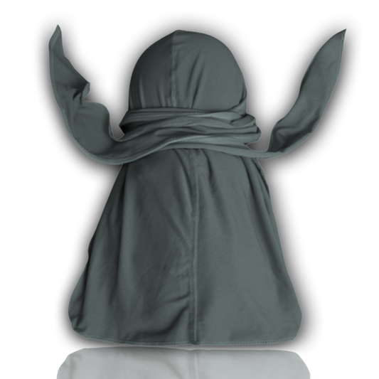“Dark Grey”Athletic Spandex Durag