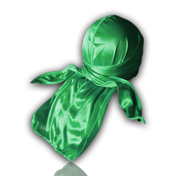 Athletic Green Silky Durag