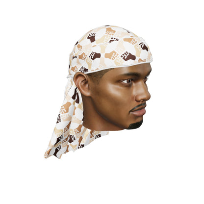 “Black Power 2" Satin Silky Durag