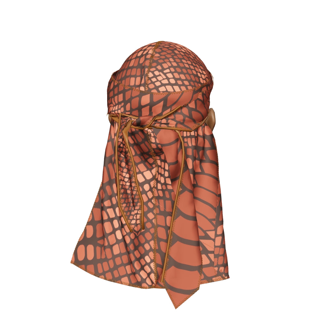 “Reptile Clay” Satin Silky Durag