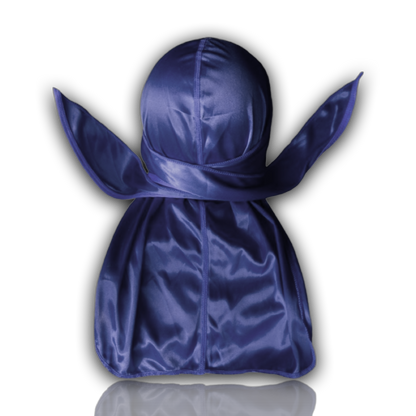 Athletic Navy Blue Silky Durag