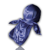 Athletic Navy Blue Silky Durag