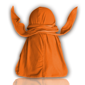 “Orange” Athletic Spandex Durag