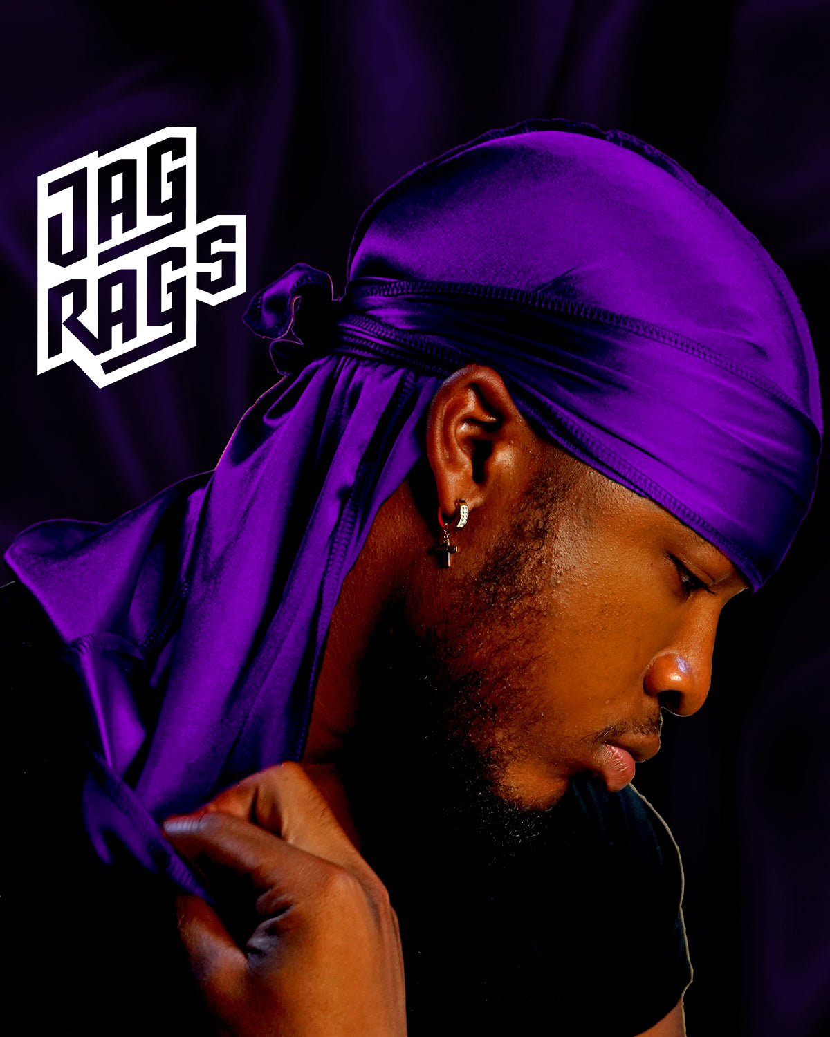"Concord" Stretchy Silky JagRag - shopjagrags