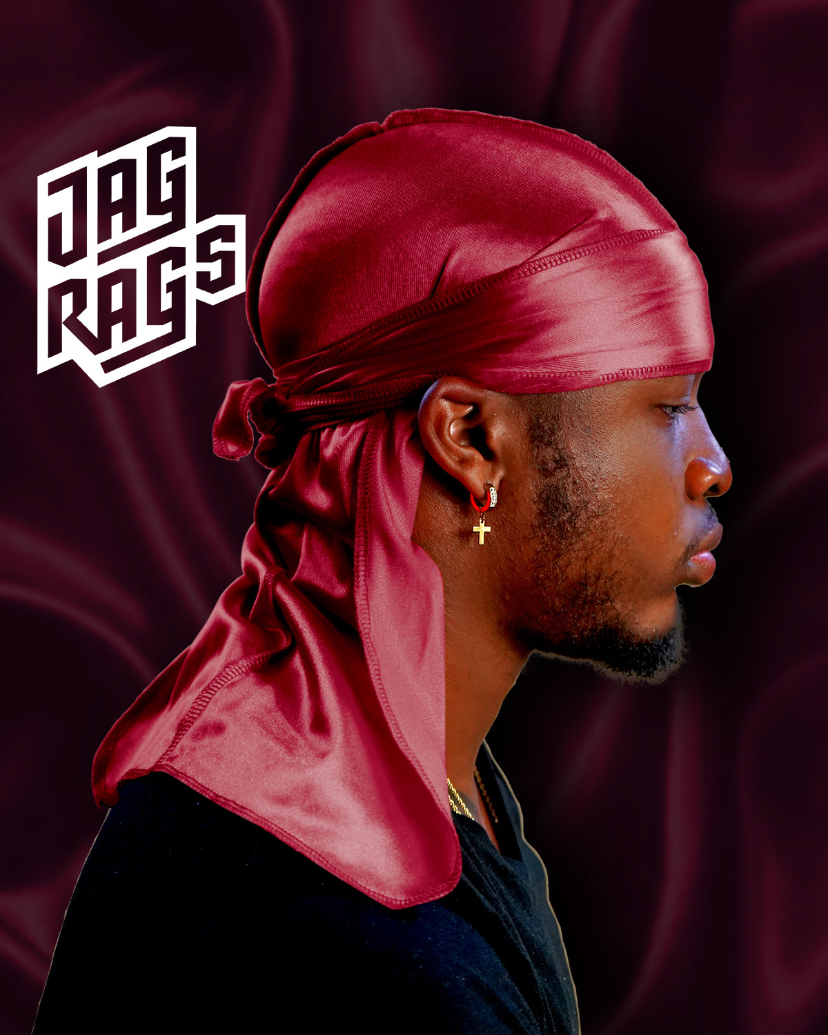 "Coral" Stretchy Silky JagRag - shopjagrags