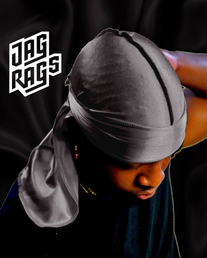 "Silver" Stretchy Silky JagRag - shopjagrags