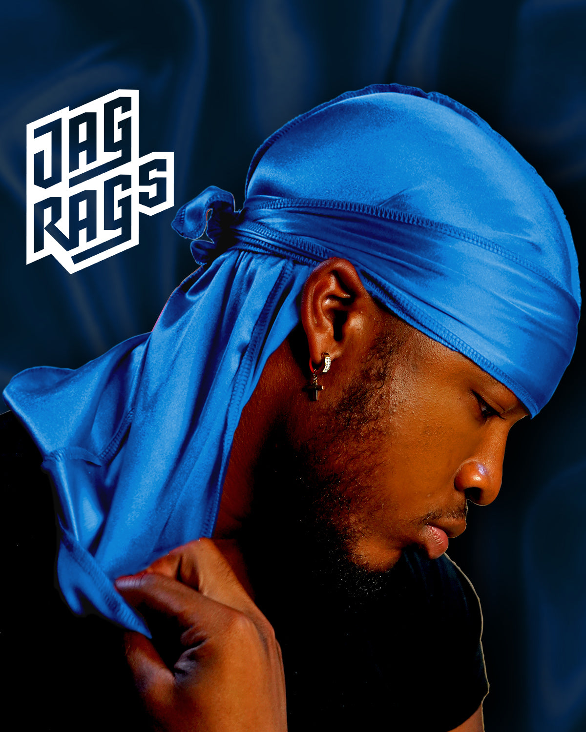 "Turquoise" Stretchy Silky JagRag - shopjagrags