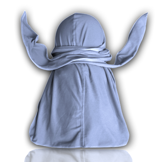 “Steel Blue” Athletic Spandex Durag