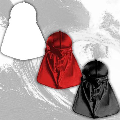 Premium Silk Durag Bundle Red