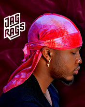 Tye-Dye "Strawberry" Velvet JagRags - shopjagrags