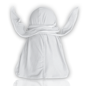 “White” Athletic Spandex Durag