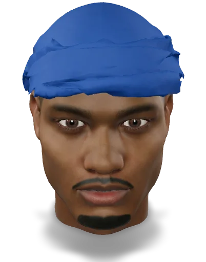 Royal Blue Ez HeadWrap T-Shirt Turban