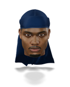 “Navy” Athletic Spandex Durag