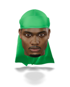 “Green” Athletic Spandex Durag