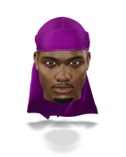 “Purple” Athletic Spandex Durag