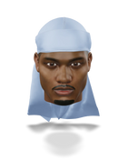 “Light Blue” Athletic Spandex Durag