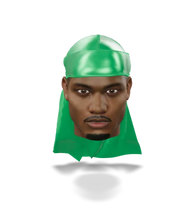 Athletic Green Silky Durag