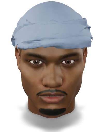 Steel Blue Ez HeadWrap T-Shirt Turban