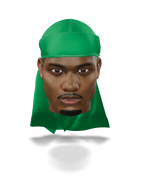 “Kelly Green”Athletic Spandex Durag
