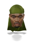 “Dark Olive” Athletic Spandex Durag