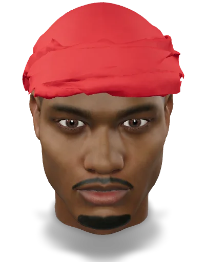 Crimson Red (Canvas Red) Ez HeadWrap T-Shirt Turban