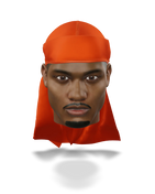 “Burnt Orange” Athletic Spandex Durag