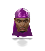 Athletic Purple Silky Durag