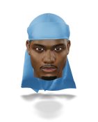 “Turquoise” Athletic Spandex Durag