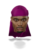 “Passion Purple” Athletic Spandex Durag