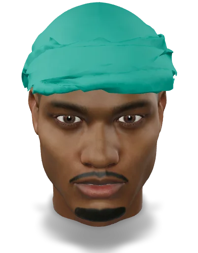 Teal Ez HeadWrap T-Shirt Turban