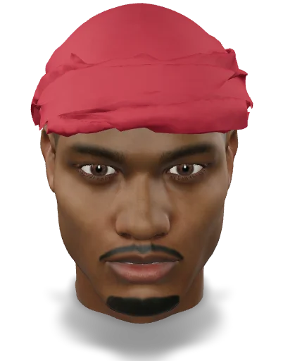 Burgundy (Cardinal Red) Ez HeadWrap T-Shirt Turban