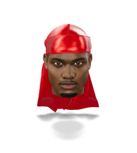Athletic Red Silky Durag