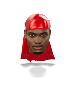 Athletic Red Silky Durag