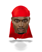 “Red” Athletic Spandex Durag