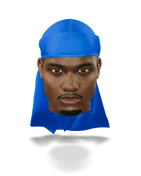 “Blue” Athletic Spandex Durag