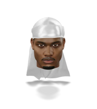 Athletic White Silky Durag